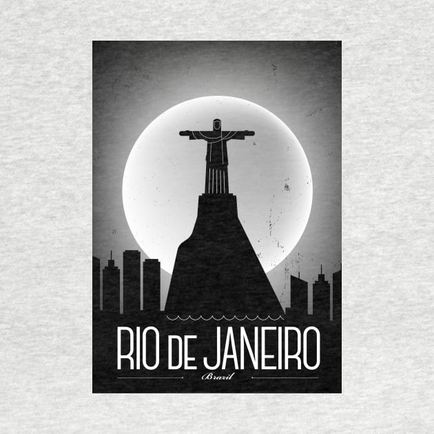 Rio De Janeiro Poster Design by kursatunsal